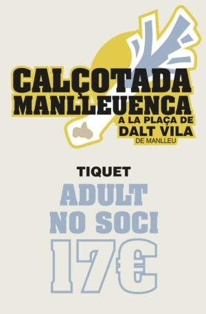 CALÇOTADA MANLLEUENCA 2026 - ADULT NO SOCI/A