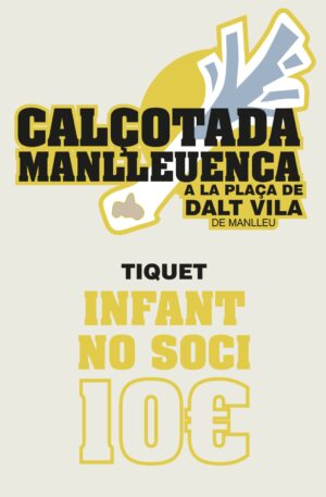 CALÇOTADA MANLLEUENCA 2026 - INFANT NO SOCI/A