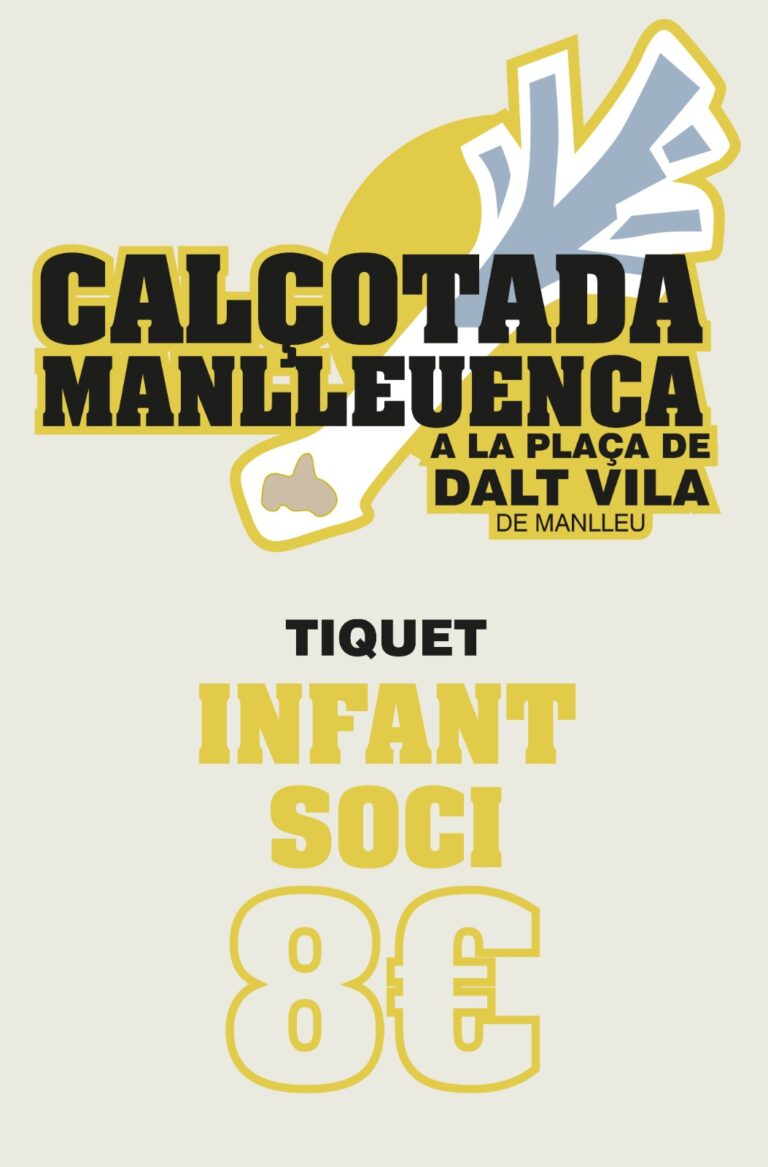 CALÇOTADA MANLLEUENCA 2026 - INFANT SOCI/A