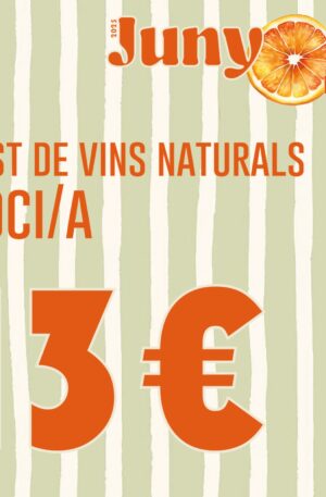 INSCRIPCIÓ TAST DE VINS NATURALS - SOCI/A