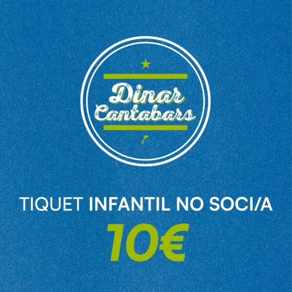 DINAR CANTABARS - INFANTIL NO SOCI/A