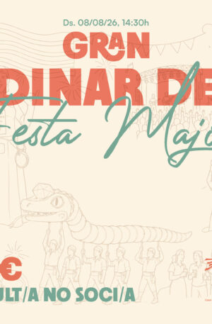 DINAR DE FESTA MAJOR - ADULT NO SOCI/A