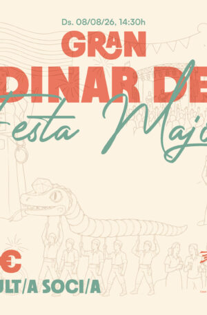 DINAR DE FESTA MAJOR - ADULT SOCI/A